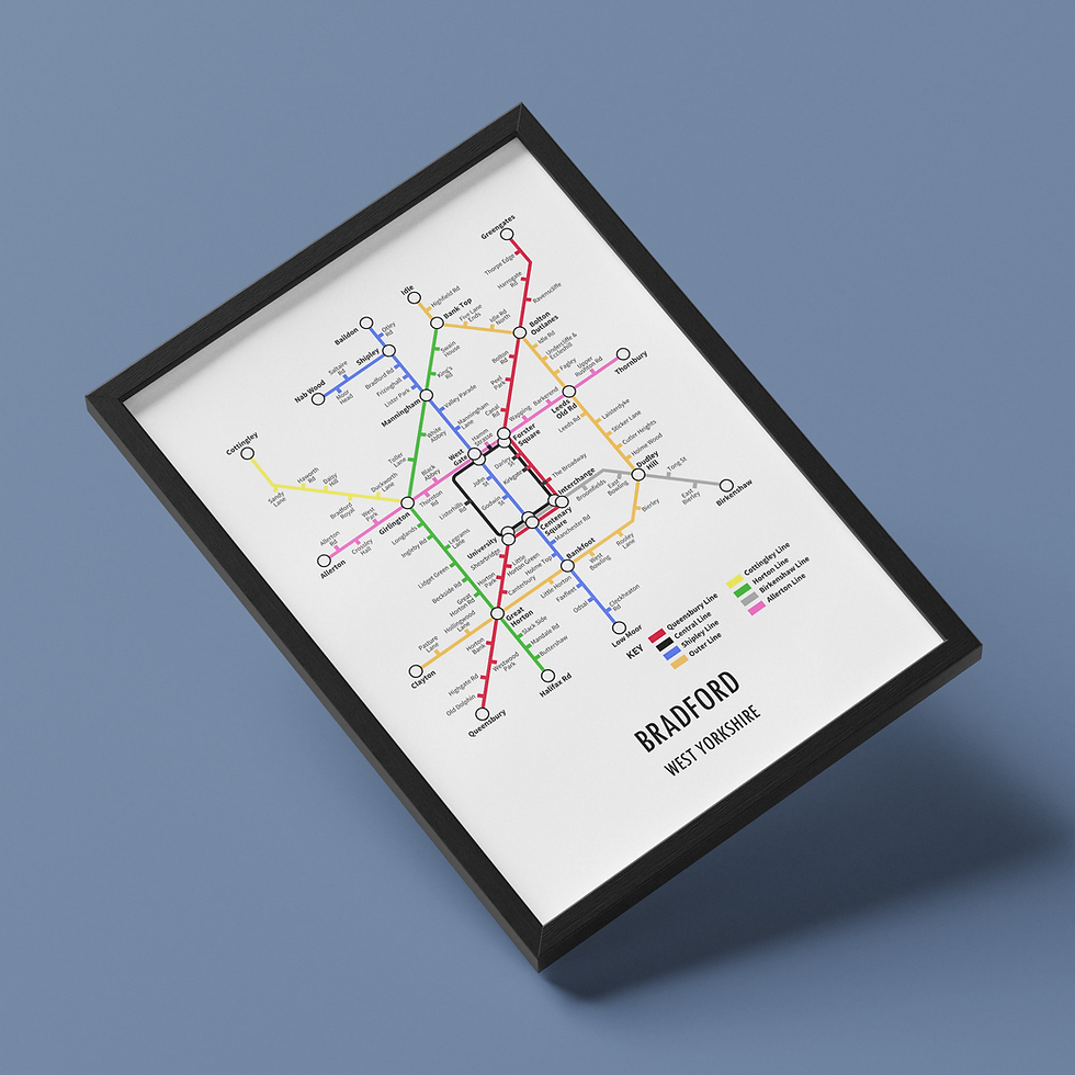 Thumbnail: Bradford Metro Map
