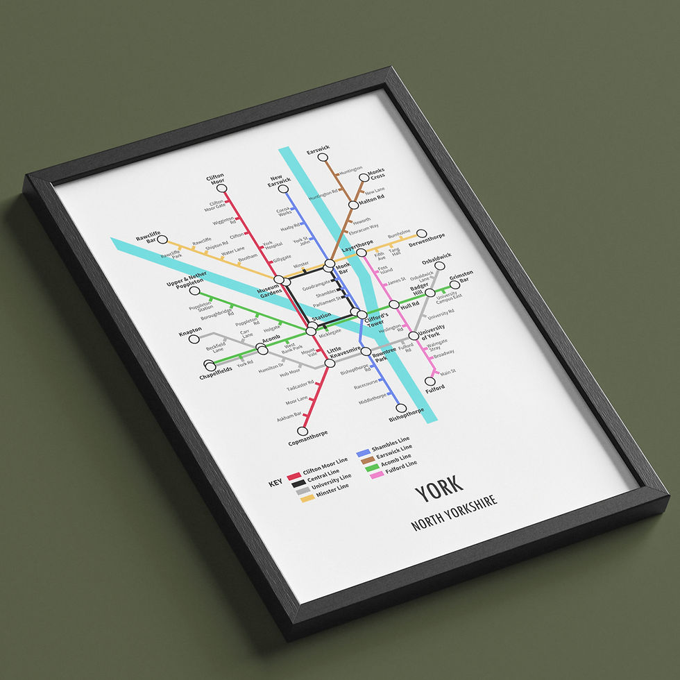 Thumbnail: York Metro Map