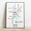 Thumbnail: Driffield, East Yorkshire | Underground Style Map