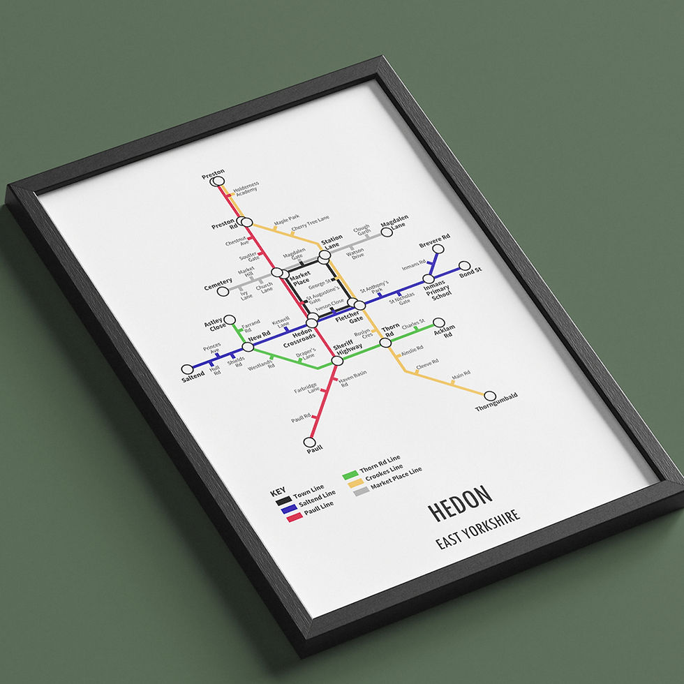 Thumbnail: Hedon Metro Map