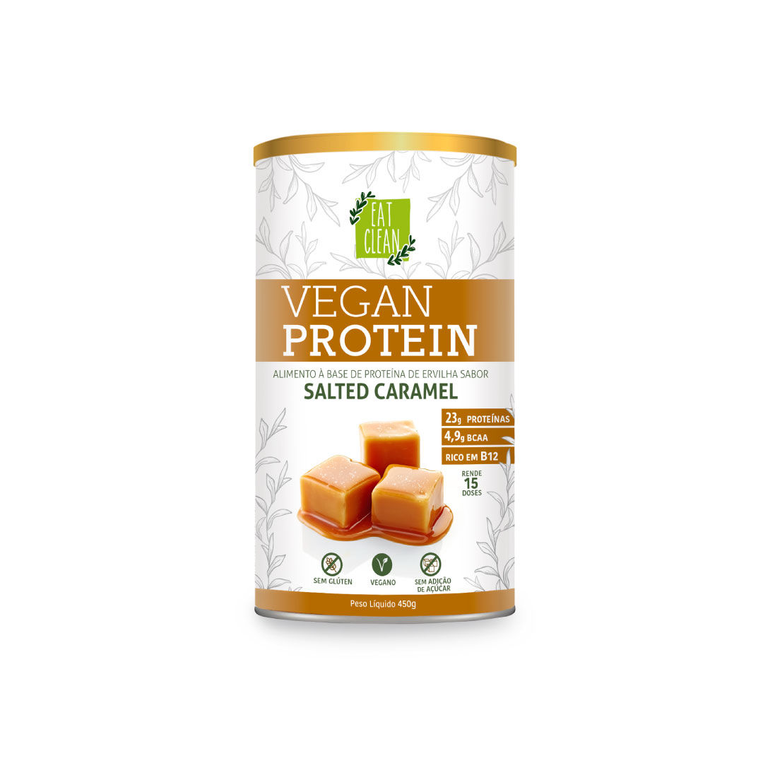Proteína Vegana Eat Clean Salted Caramel 450g