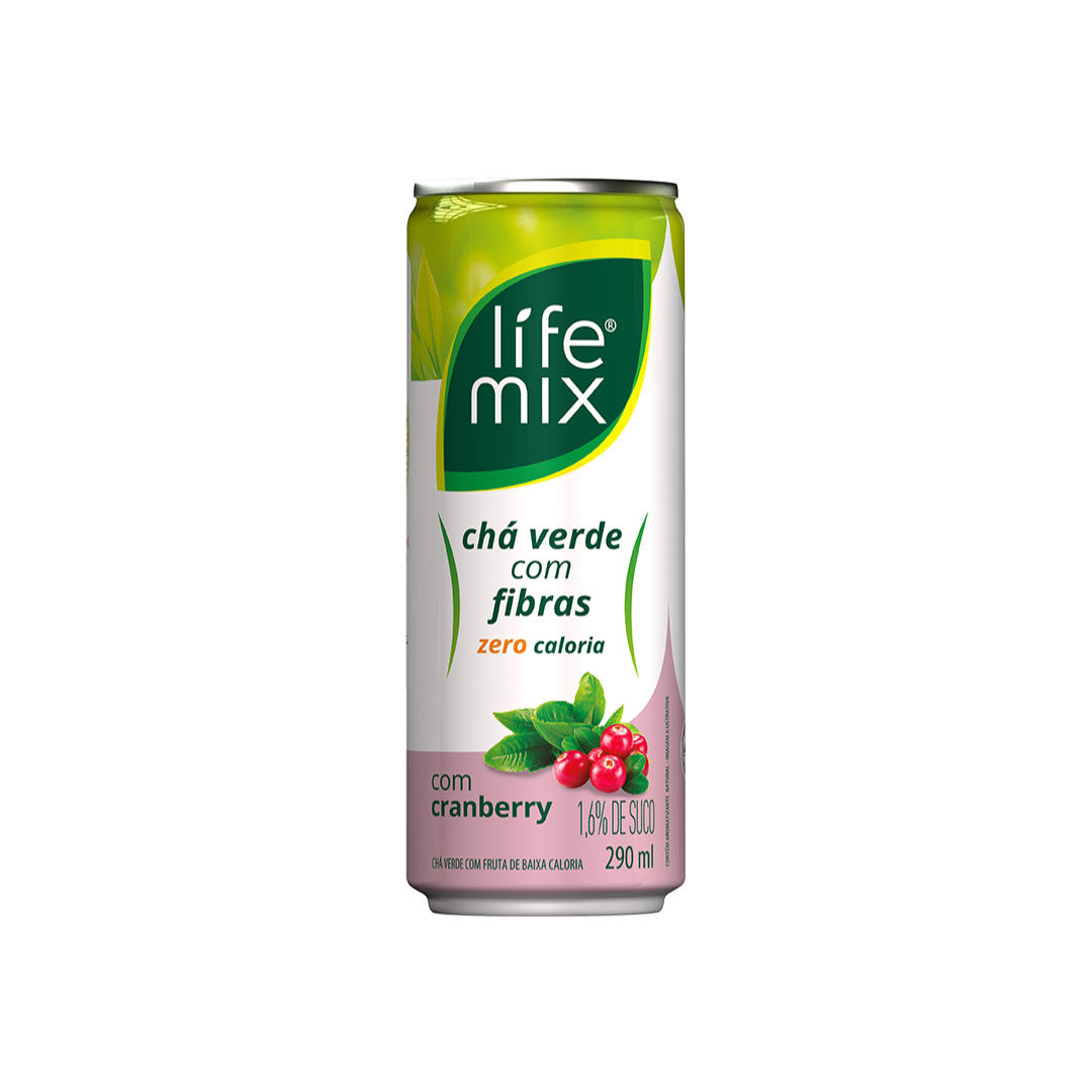 Life Mix Chá Verde com Cramberry - com Fibras
