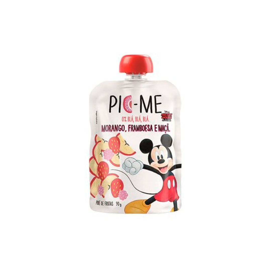Pouch PIC-ME Disney Morango, Framboesa e Maçã 90g