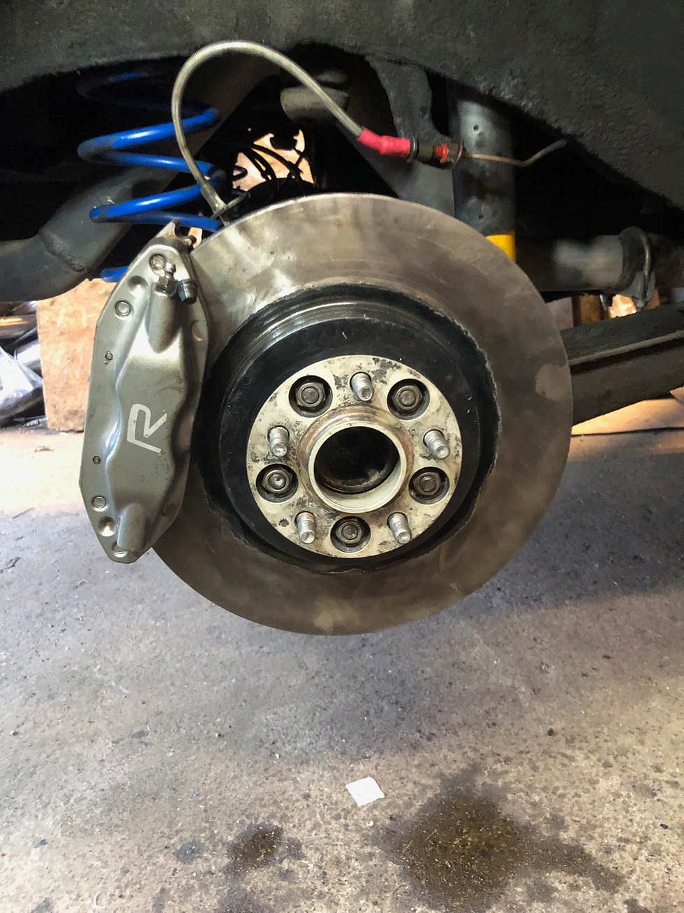 Thumbnail: Volvo 740 Big Brake adapter kit.