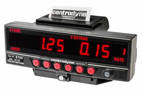 Centrodyne S700-S170 Taximeter with Printer