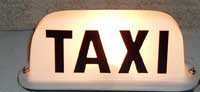 Thumbnail: Mini2 Toplight (Magnetic Only with Cig-Cable) marked "TAXI"