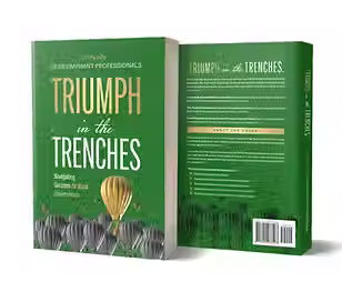 Triumph in the Trenches Hardcover Book - Phillip Woolfolk 