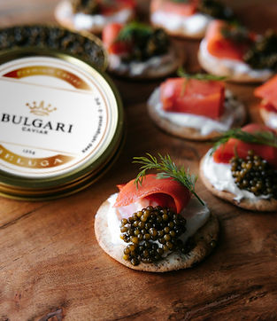 bulgaricaviar can and dish with caviar