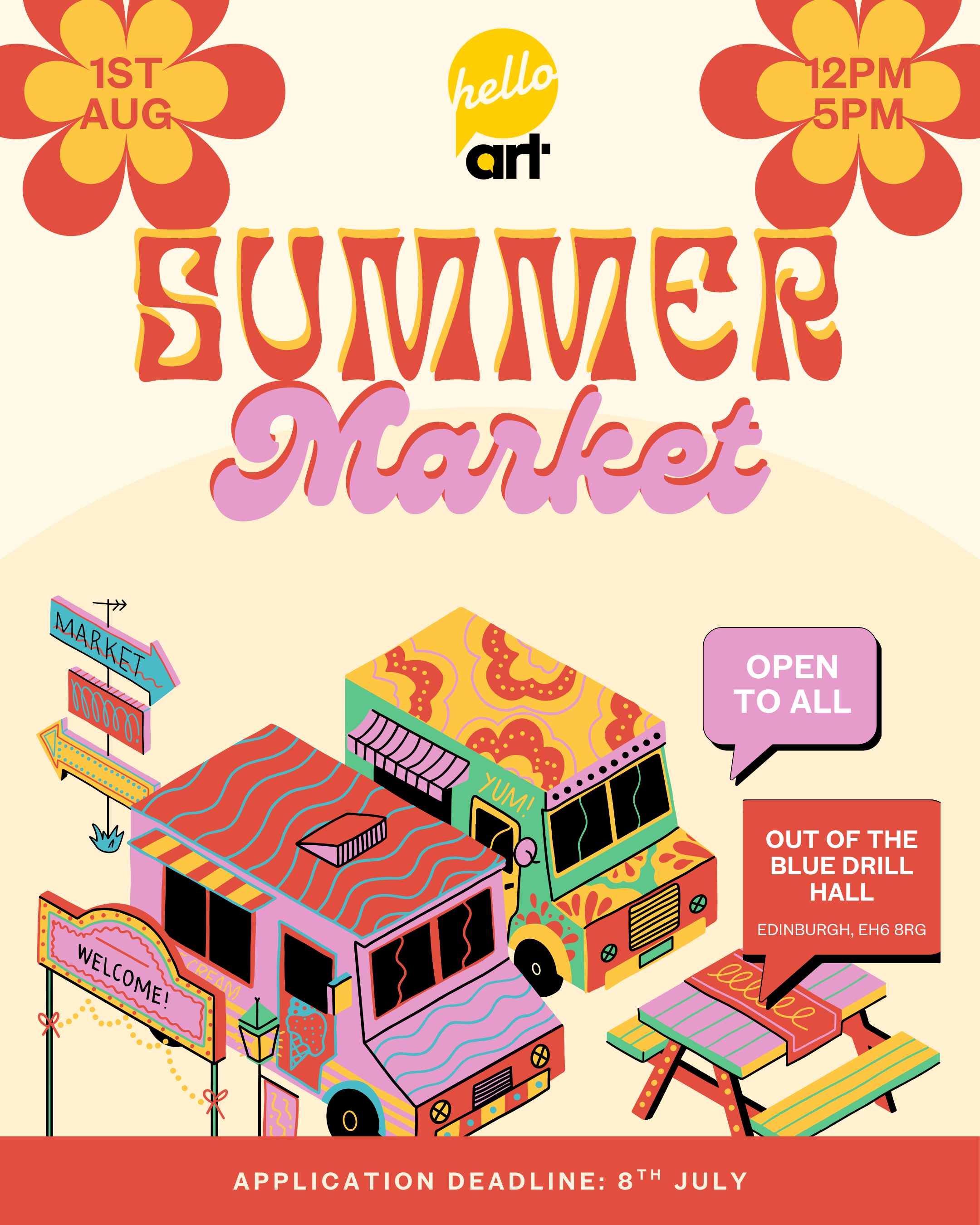 Secure Your Stall for HelloArt Summer Market