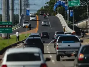 Movimento intenso marca saída de Belém pela BR-316 no segundo fim de semana das férias de julho