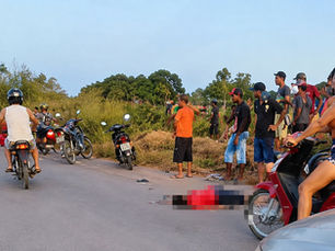 Idoso morre e outro motociclista fica gravemente ferido após colisão em Tailândia
