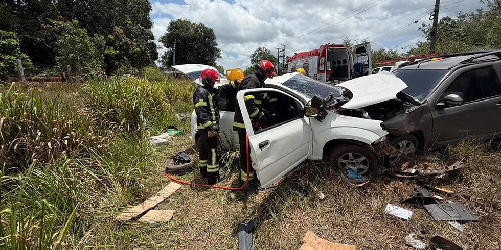 Acidente na PA-136 deixa motorista morto após colisão entre veículos em Castanhal. (Redes sociais)