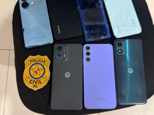 Polícia Civil recupera sete celulares durante operação contra receptação em Oeiras do Pará