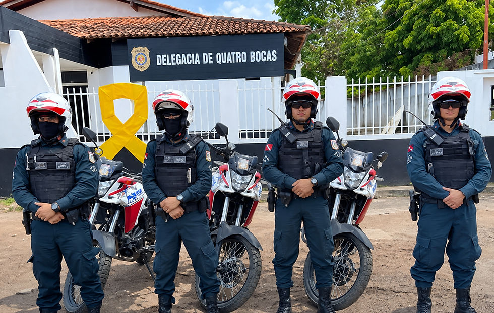 Adolescente que dava grau em via pública é alcançado pelo Motopatrulhamento 48° do BPM