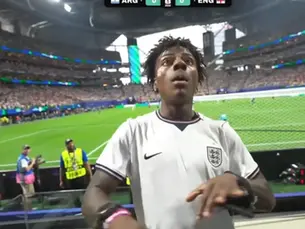 IShowSpeed é novamente hostilizado por torcedores argentinos durante jogo contra a Inglaterra