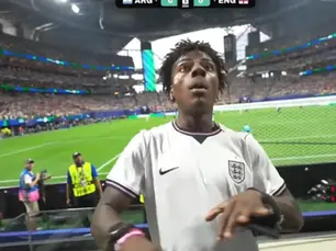 IShowSpeed é novamente hostilizado por torcedores argentinos durante jogo contra a Inglaterra