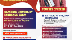 Admissions Open - For Working Professionals