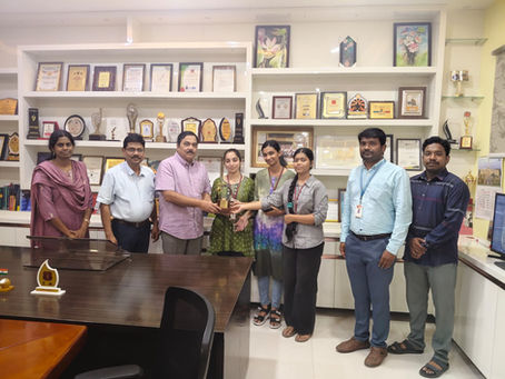 A Moment of Pride & Excellence! We are thrilled to announce that our ECE 2026 passed-out students — Ms. Dhanyasree, Ms. Charitha, and Ms. Christina — have secured the FIRST PRIZE