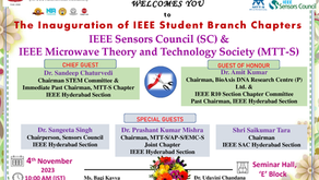 ✨Inaugural of IEEE Sensors Council and IEEE Microwave Theory & Technology Society