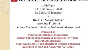 ✨Guest lecture on Choosing the Right Specialization