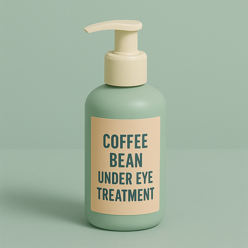 Coffee Bean Under Eye Treatment RECIPE - Instant Download