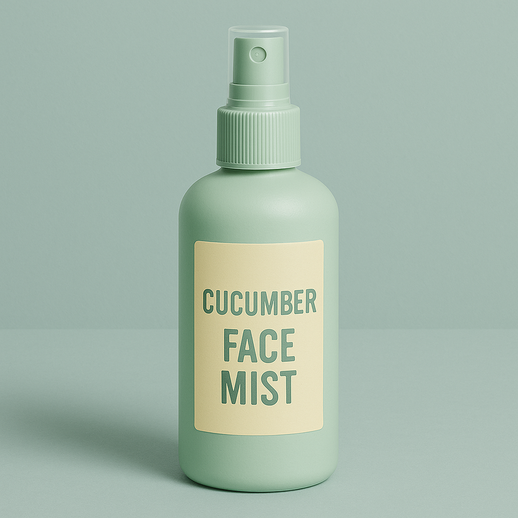 Cucumber Aloe Face Mist RECIPE - Instant Download