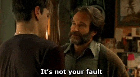 Image result for its not their fault gif"