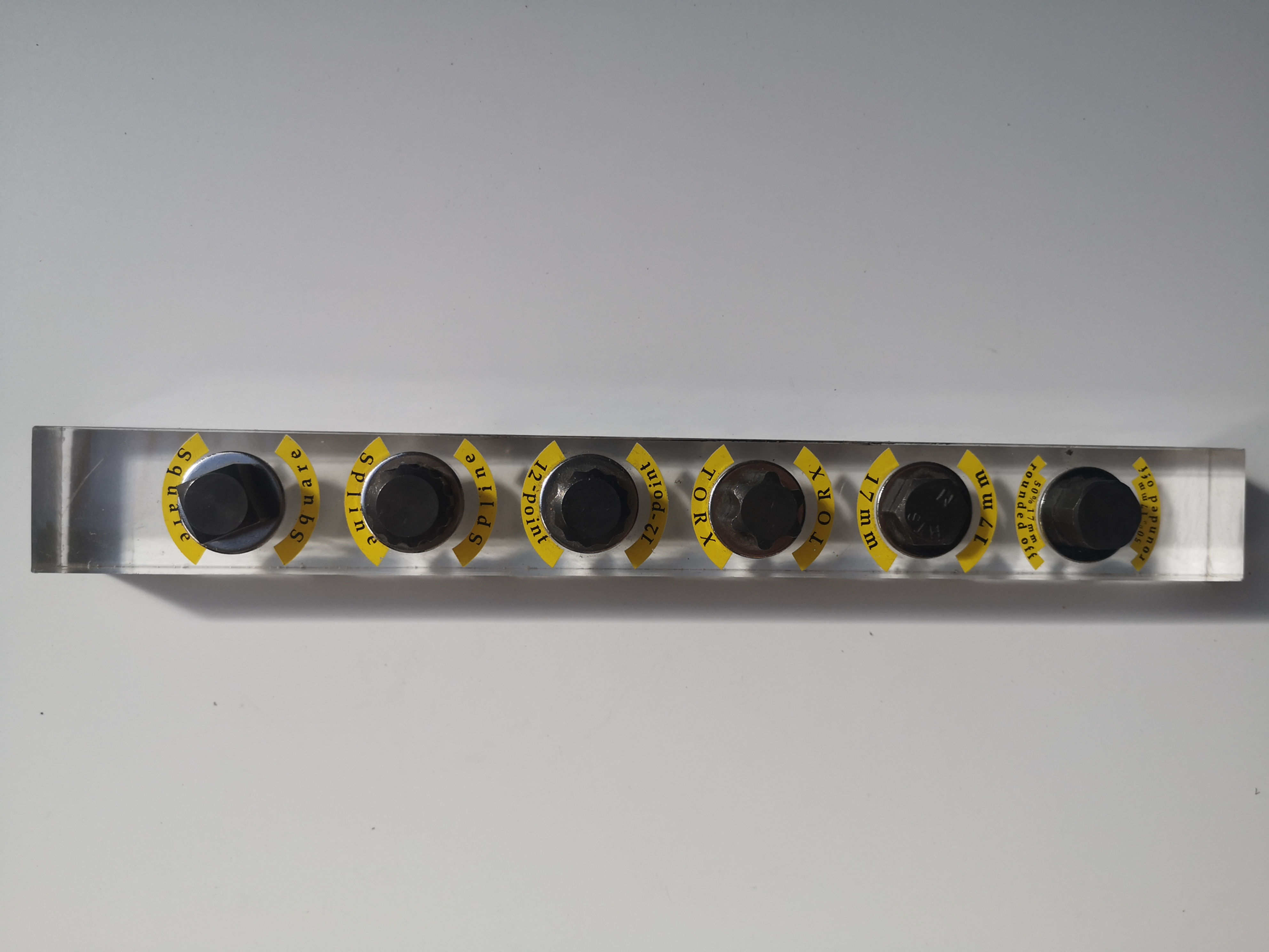 Dimensions empreinte standards RODAC