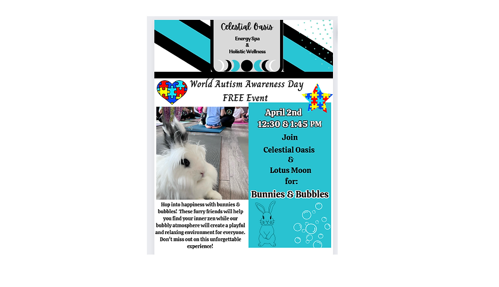 Bunnies & Bubbles: Special Needs Sensory Session (2)