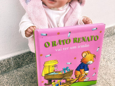 Clube de leitura do Brincar e Aprender: O rato Renato vai ter um irmão 