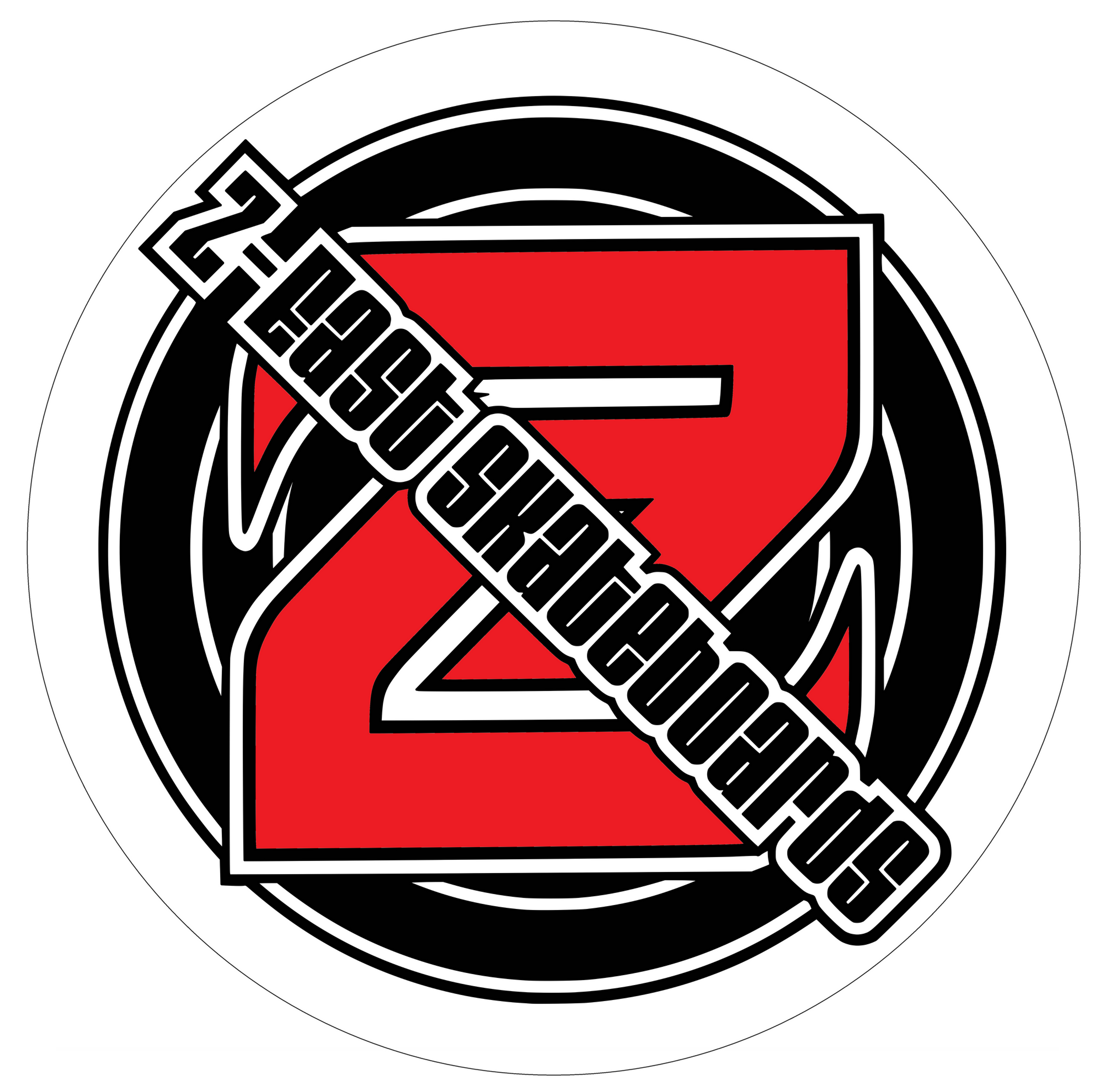 Z-East "Officially Hated" 2.5" Sticker