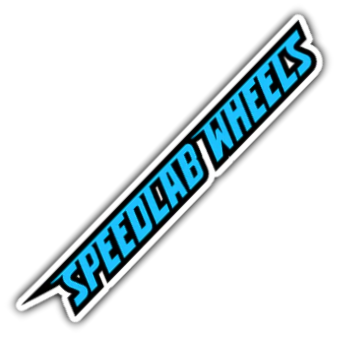 Speedlab "Logo Blue" 4.0" Sticker