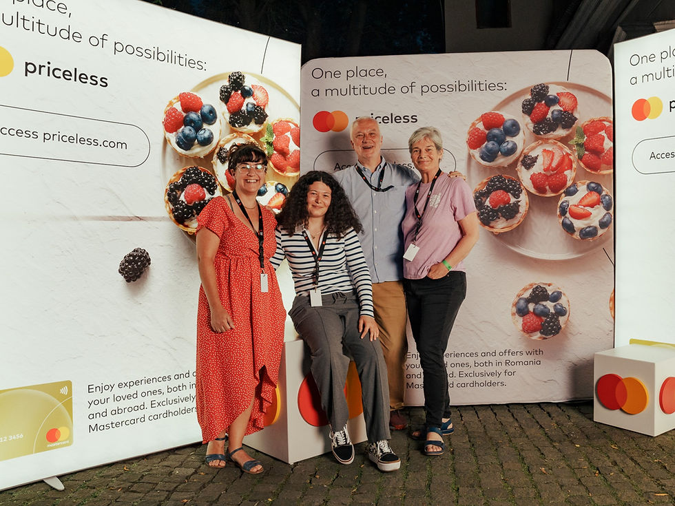Yaara Ozery, Cristina Sandu, Yorgos Krassakopoulos and Vera Mijojlić by TIFF Romania.