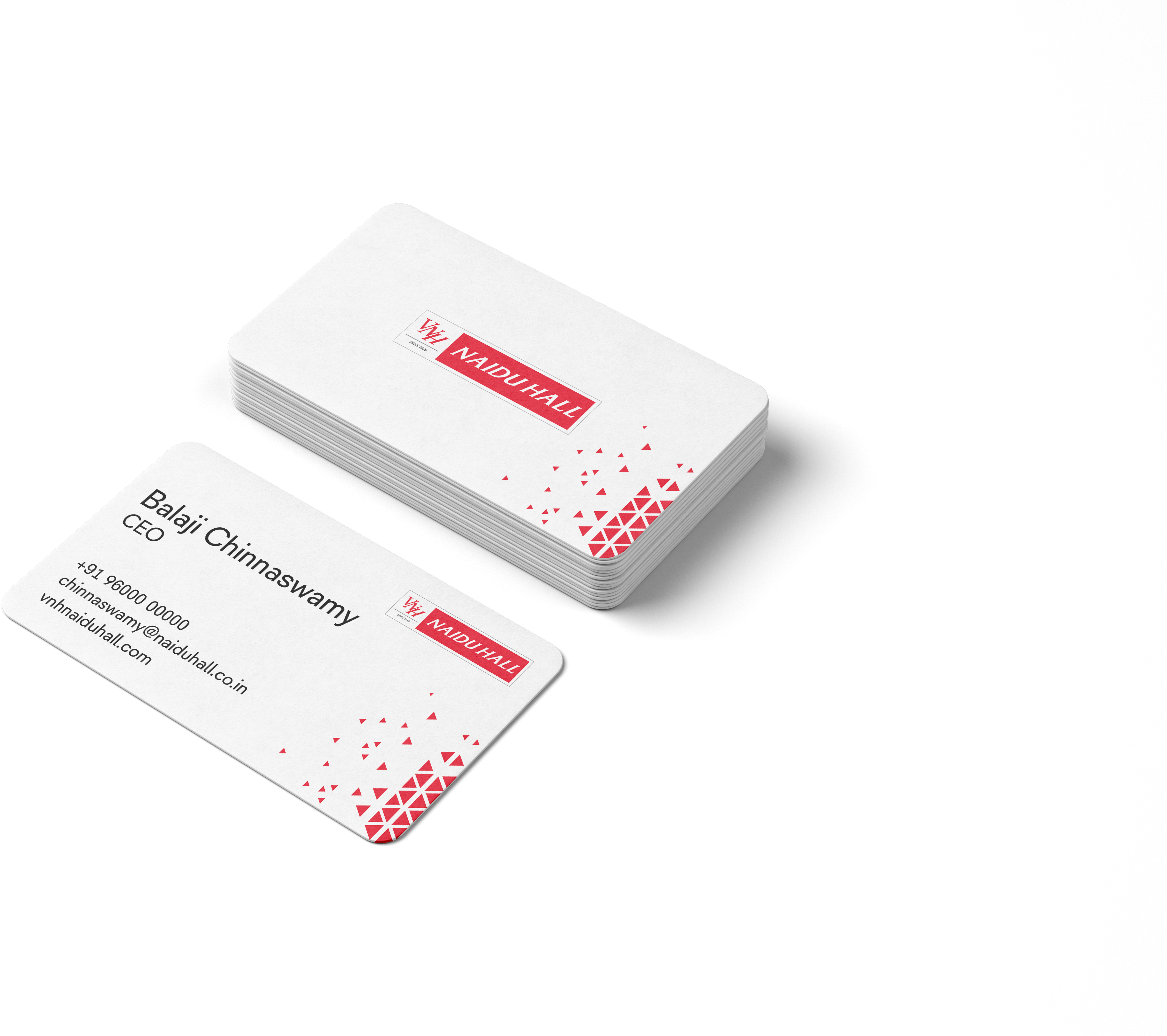 Round Corner Visiting Cards