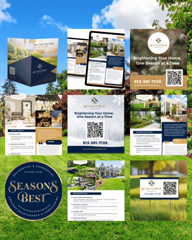 Landscaping company marketing