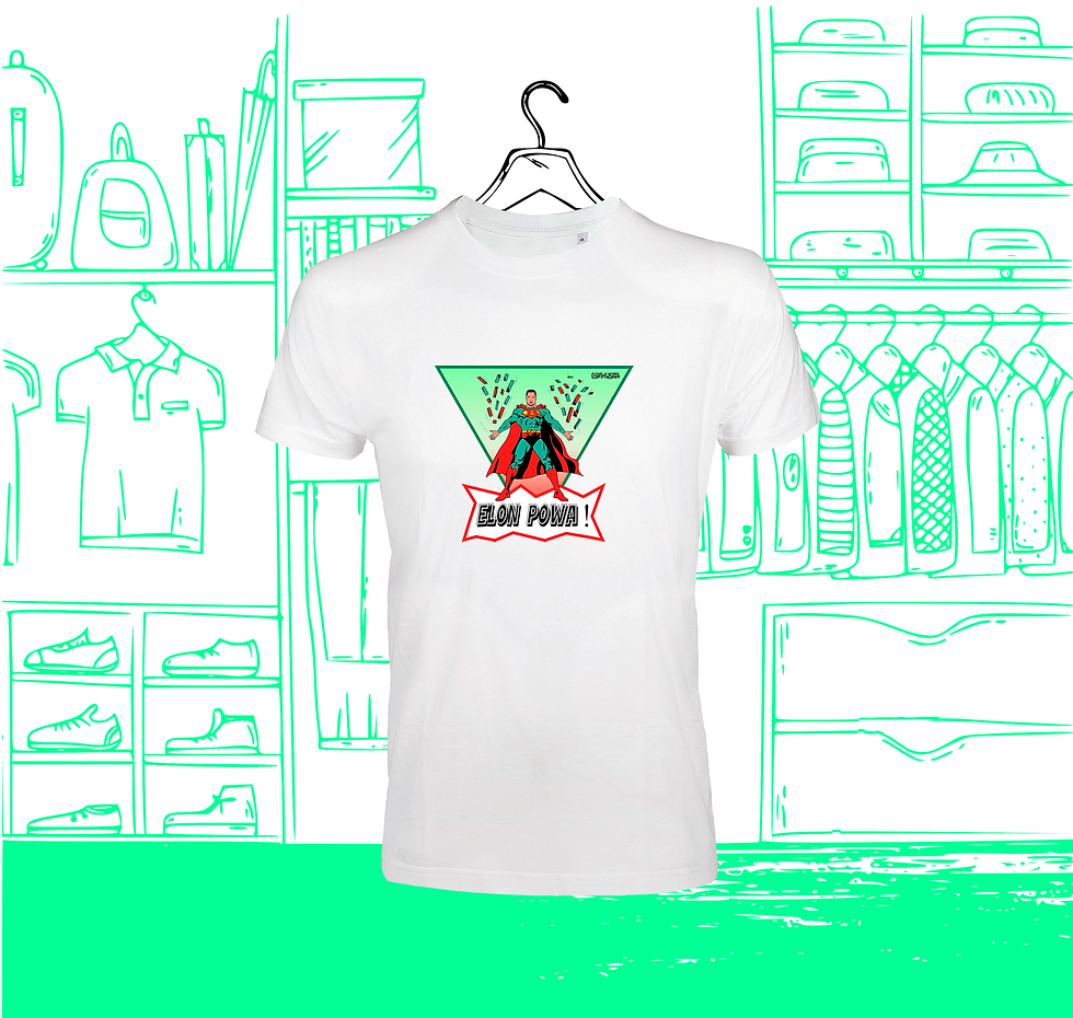 Thumbnail: 190 Super Elon Men's T-Shirt