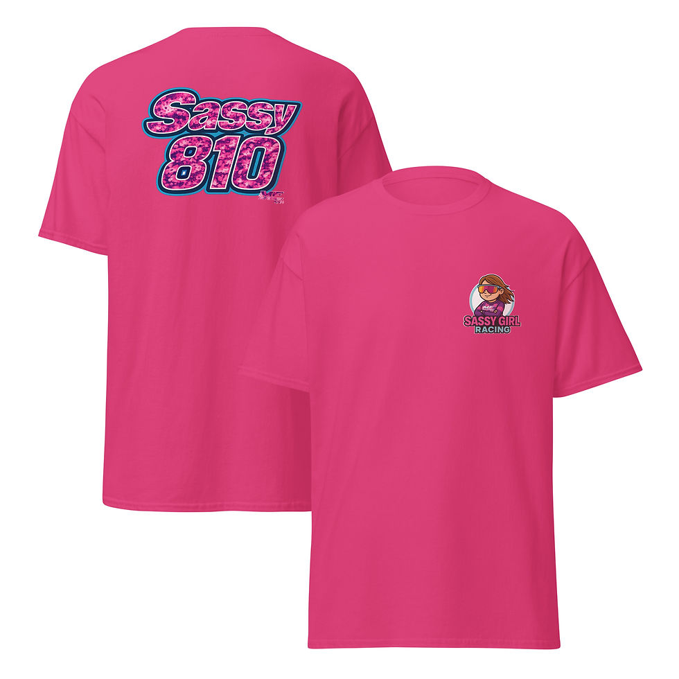 Thumbnail: Sassy Girl Pocket Logo Support Unisex classic tee