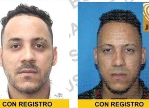 Imagen de registros policiales divulgada en la cobertura de Christopher Eugenio Acevedo Metz, alias La Rabia.