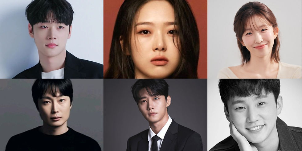 photo of the new cast of All of Us Are Dead 2 featuring Lee Minjae, Kim Sieun, Seo Jihoon.