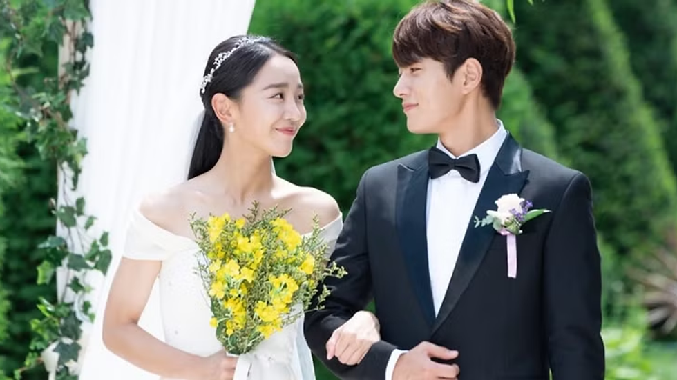 Angel's Last Mission: Love wedding scene