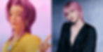 Pink-haired Saja Boy in Kpop Demon Hunter and ATEEZ Seonghwa visual style comparison
