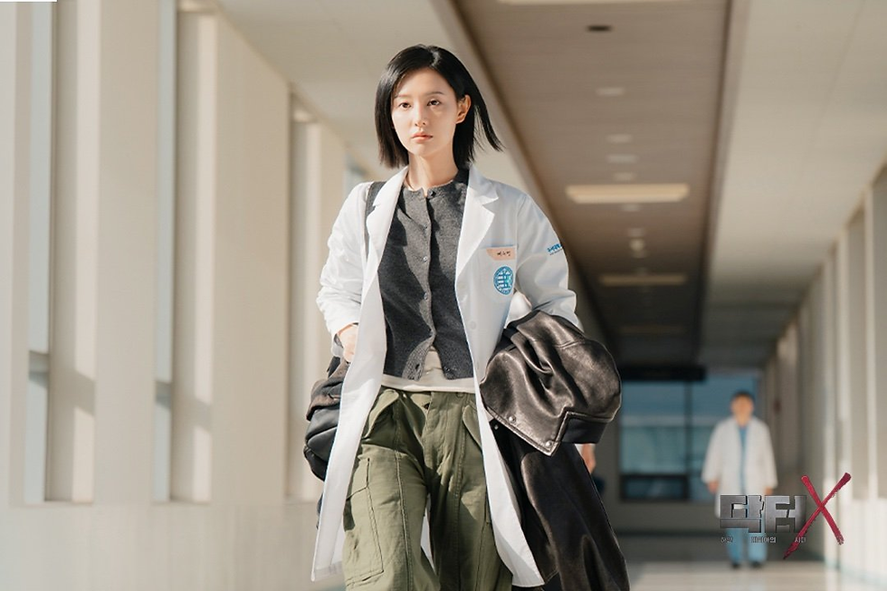 im Ji Won as genius surgeon Gye Soo Jung in Doctor X: The Age of the White Mafia