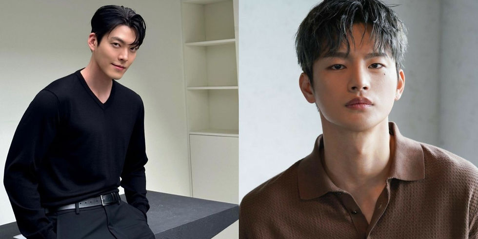 Left: Kim Woo Bin and Right: Seo In Guk
