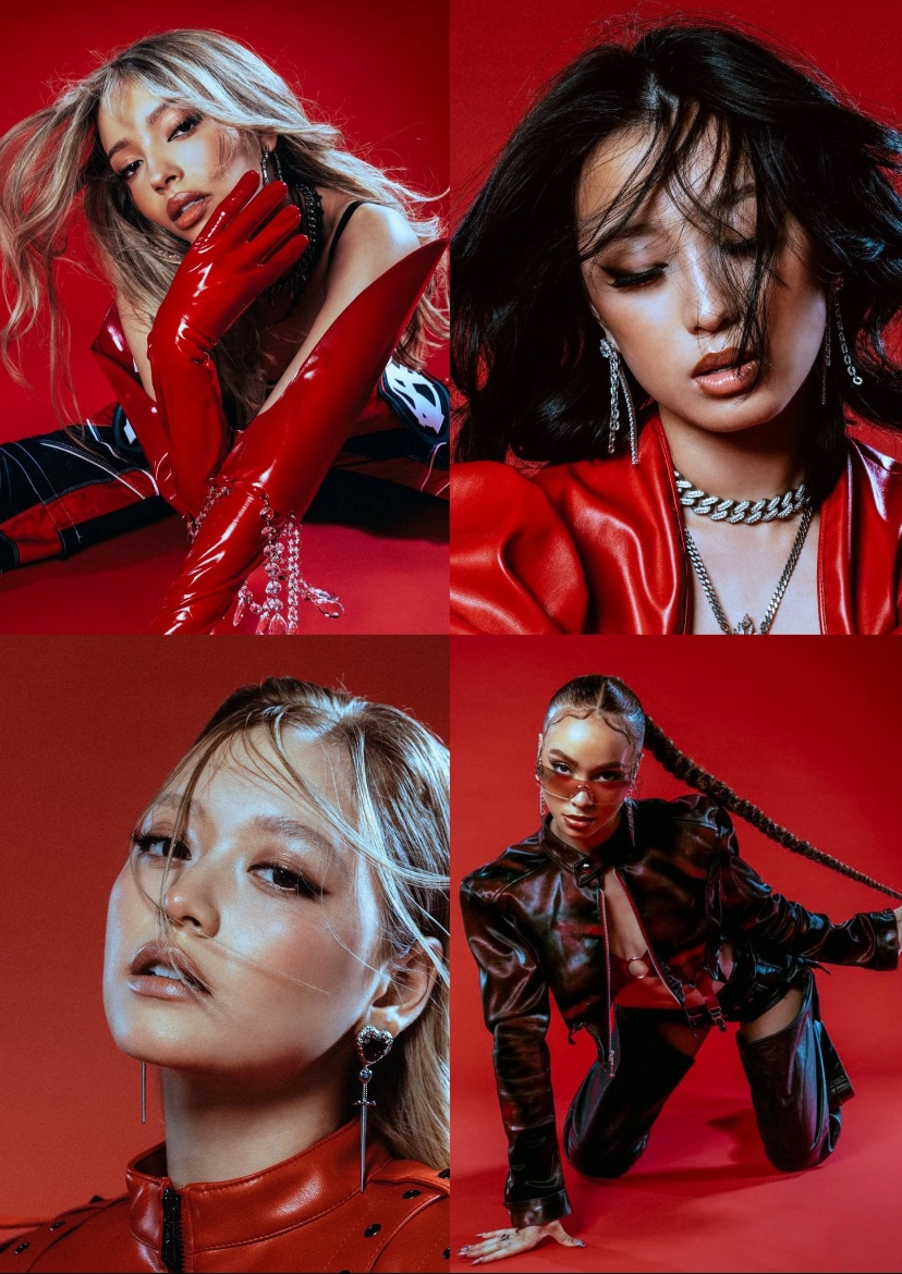 Girlset's all four members Concept Photo (Credits: JYP Entertainment)