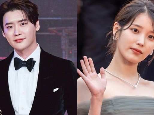 IU and Lee Jong Suk during the period when they were publicly dating before confirming their breakup in July 2026.