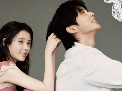 IU Byeon Woo Seok wedding invitation April 1 ELLE Korea viral marriage rumor