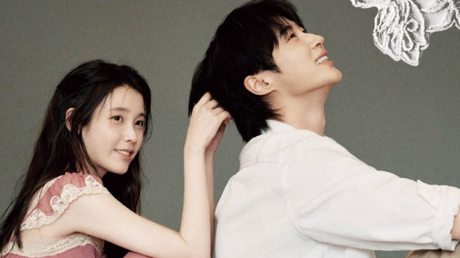 IU Byeon Woo Seok wedding invitation April 1 ELLE Korea viral marriage rumor