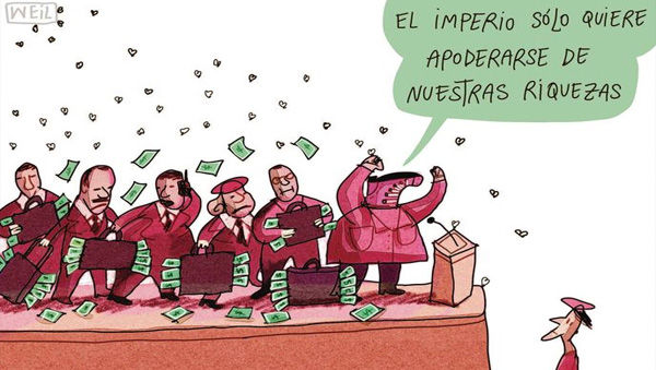 weil caricatura gobierno imperio