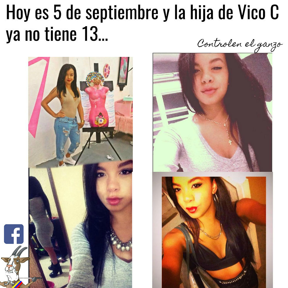 Vico C hija 5 de septiembre