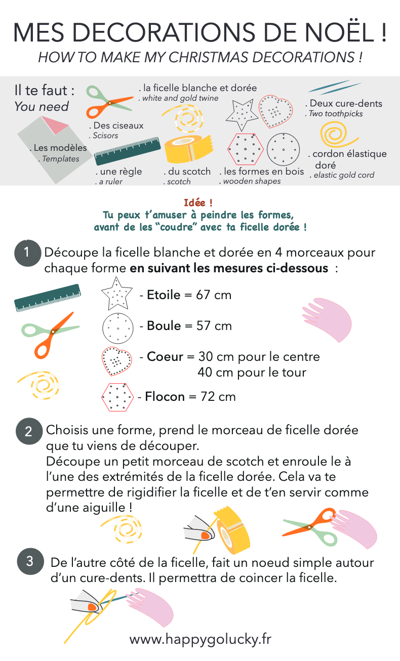 Miniature : Happy Coffret "Crée tes décorations de Noël"